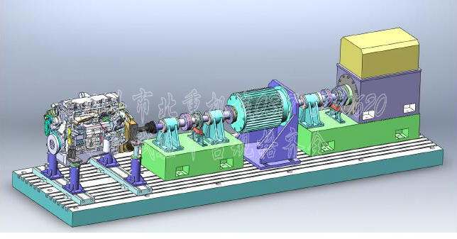 电机试验平台具备新能源电机零排放测试条件